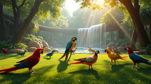 Visiter le meilleur zoo à moins d'une heure de Paris : parrotworld.fr